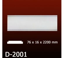 Дверной декор D2001(76*16*2200) OptimalDecor