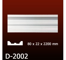 Дверной декор D2002(80*22*2200) OptimalDecor