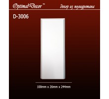 Дверной декор D3006(83*30*244) OptimalDecor