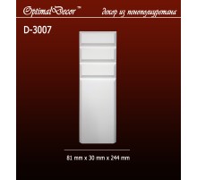 Дверной декор D3007(83*30*244) OptimalDecor