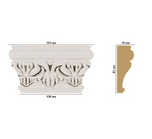 D202-60 Капитель(144*85*30 мм)