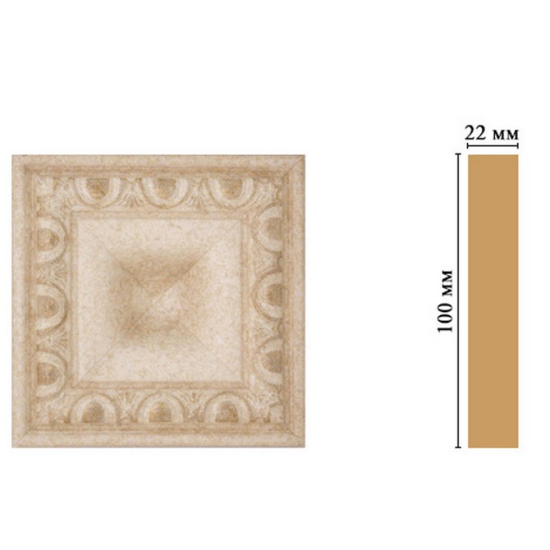 D207-18D Вставка 100*100*22 мм