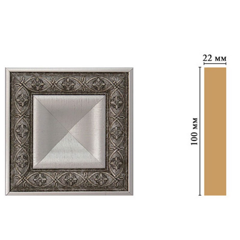 D207-55 Вставка 100*100*22 мм