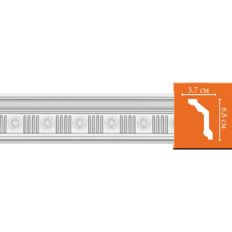 DT-88151 плинтус из полиуретана