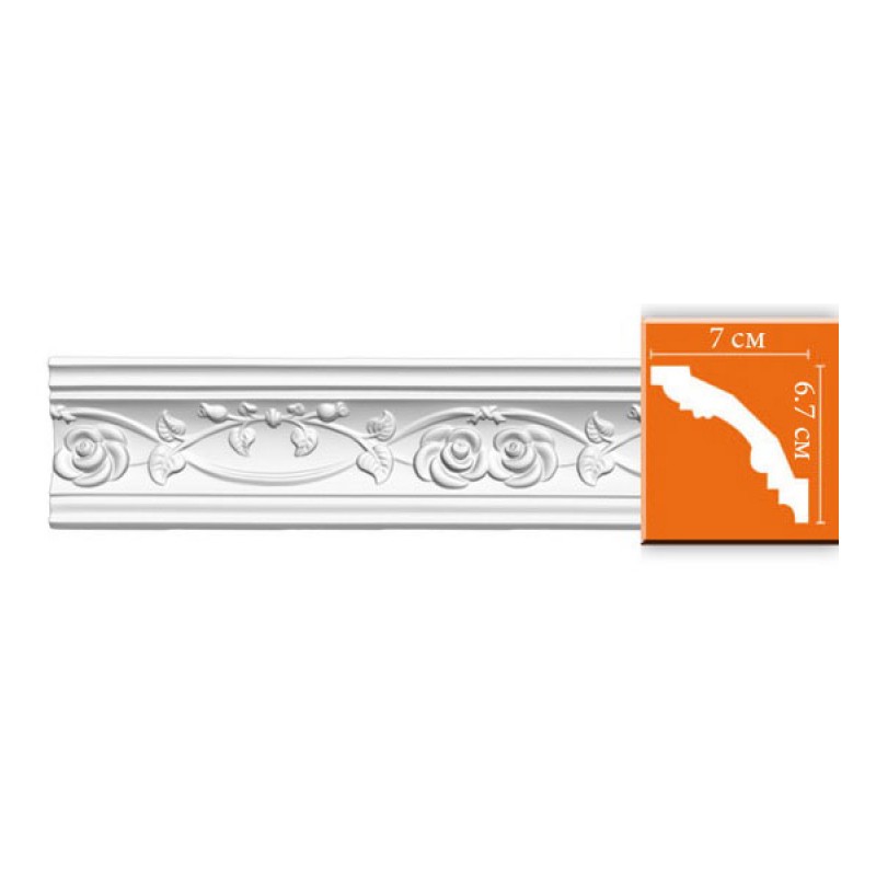 DT 9815 потолочный плинтус с орнаментом
