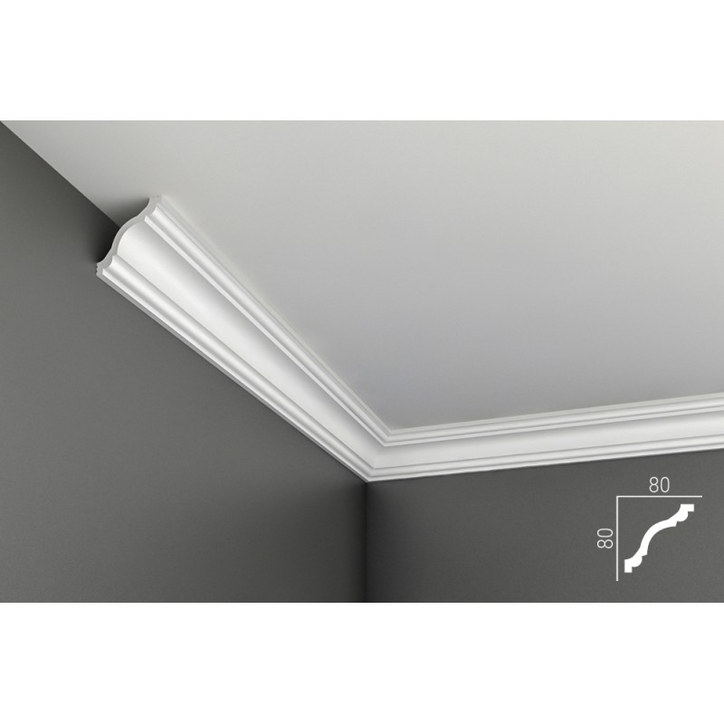 К12, Карниз 80х80, экополимер