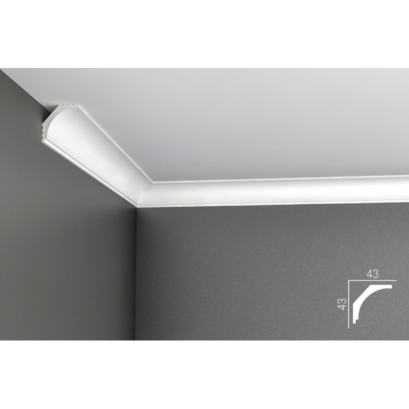 Карниз К016, 43х43, экополимер