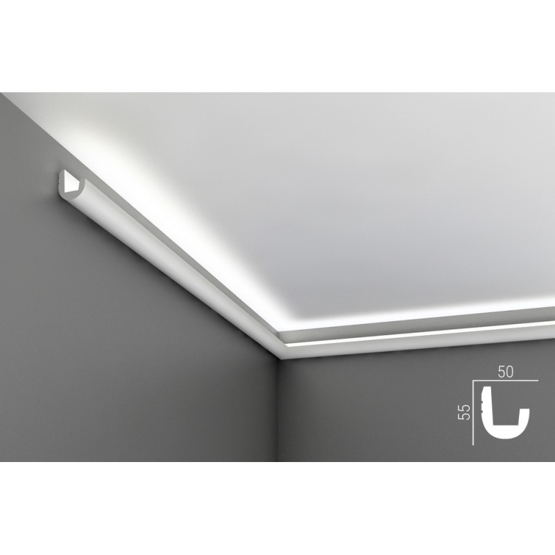 Карниз К024, 55х50, экополимер