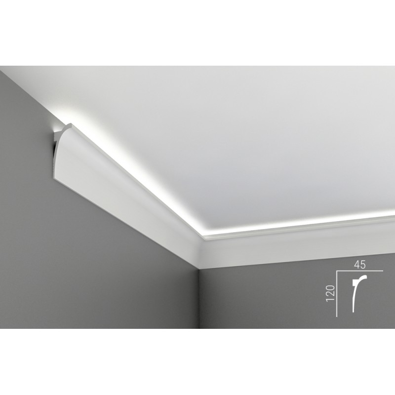 Карниз К003, 120х45, экополимер