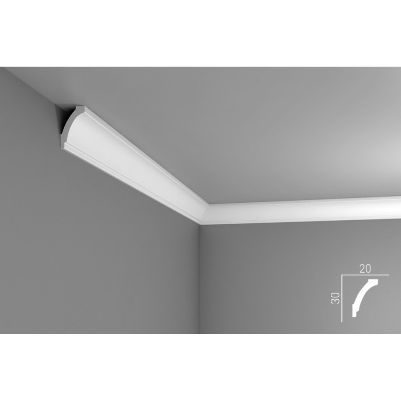 Карниз К030, 30х20, экополимер