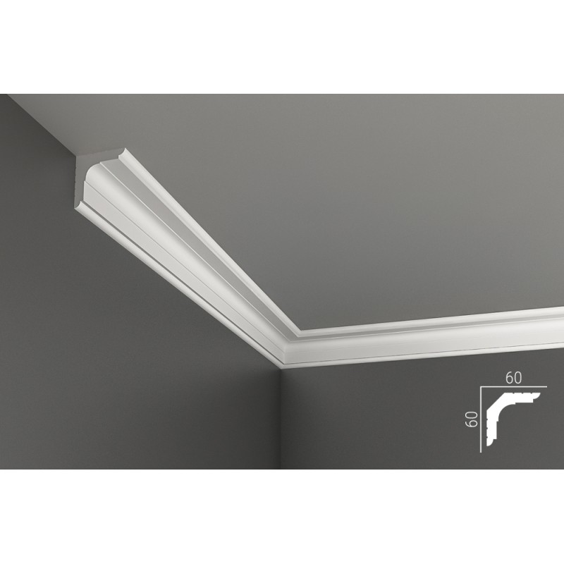 К6, Карниз 60х60, экополимер