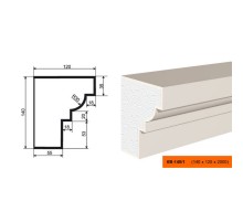 Карниз  КВ - 140/1