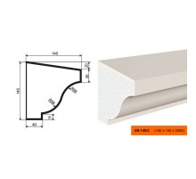 Карниз  КВ - 140/2