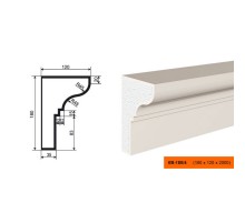 Карниз  КВ - 180/4