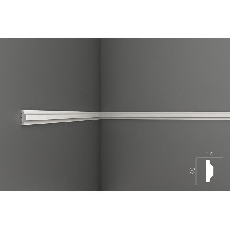 Молдинг М011, 40х14, экополимер