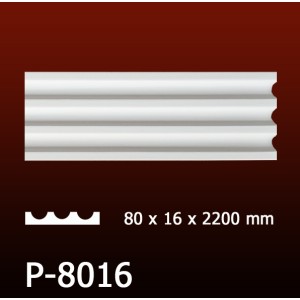 Пилястра P8016 (80*16*2200) OptimalDecor