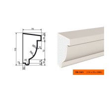 Подоконник ПВ-115/1 (ПС-102)