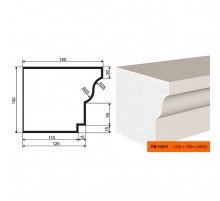 Подоконник ПВ-130/2
