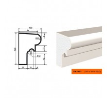 Подоконник ПВ-140/1 (ПС-105)