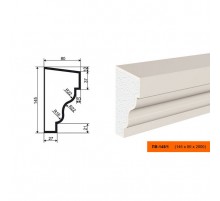 Подоконник ПВ-145/1 (ПС-104)
