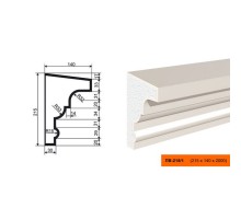 Подоконник ПВ-215/1 (ПС-109)