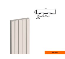 Пилястра ПЛВ - 200/3 (тело)
