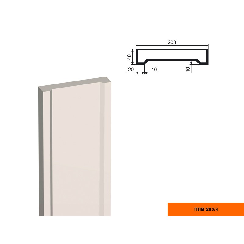 Пилястра ПЛВ - 200/4 (тело)