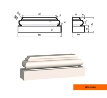 Пилястра ПЛВ - 250/6 (база)