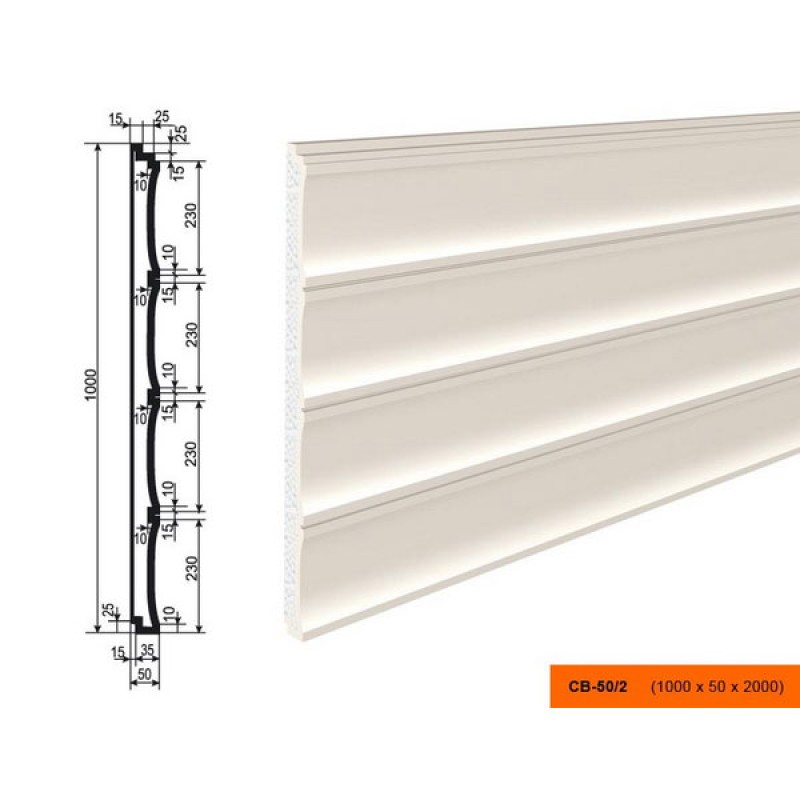 Накладка СВ-50/2 панель