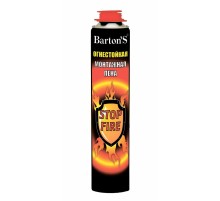 Огнестойкая монтажная пена Barton'S 880/1000 мл