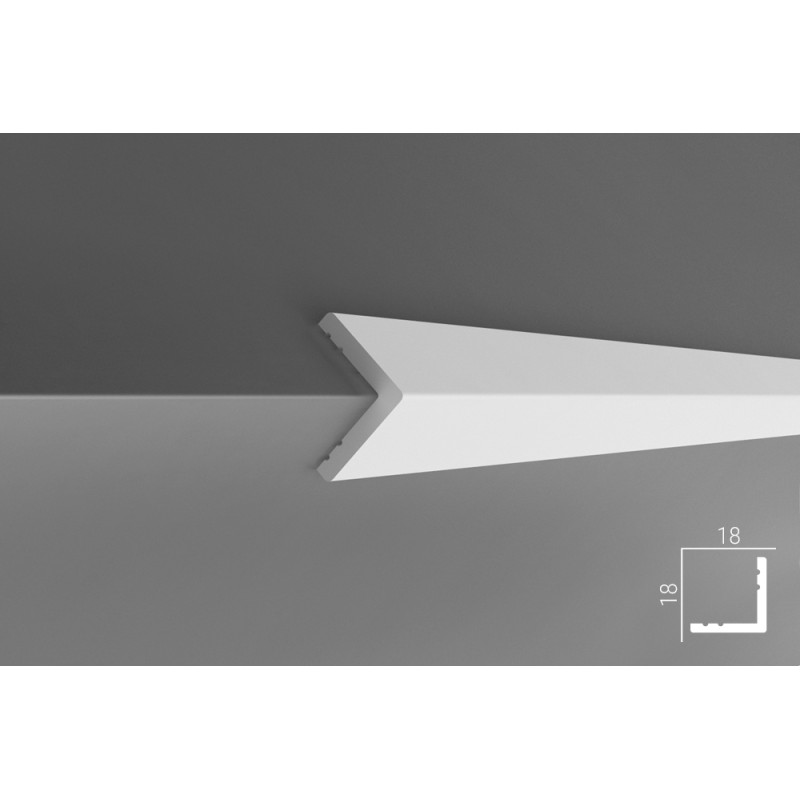 Угол  У002, 18х18, экополимер