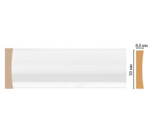 D045-114 ШК/40 молдинг DECOMASTER(50*8*2400 мм)