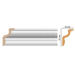 D148-114 ШК/40 плинтус DECOMASTER(45*30*2400 мм)