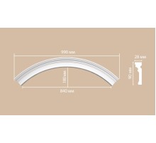 DP 9012-120/16 радиус DECOMASTER-2 (700, 600 мм)