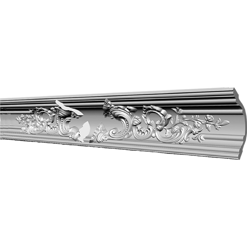 Угловой элемент к потолочному плинтусу glanzepol GP20C