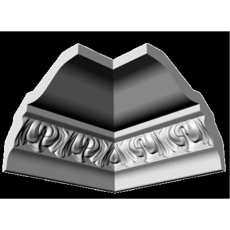 Потолочный плинтус glanzepol GP11