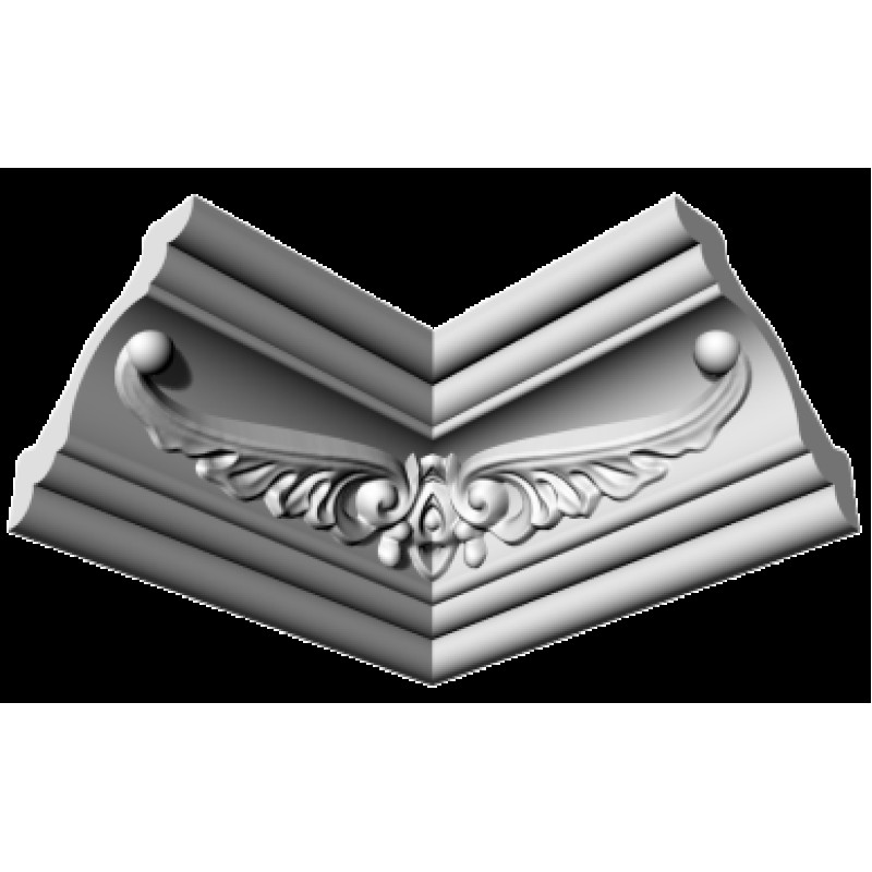 Потолочный плинтус glanzepol GP16