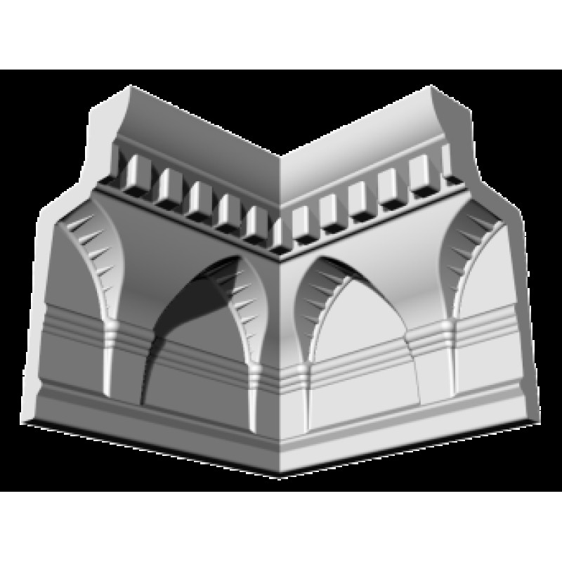 Потолочный плинтус glanzepol GP17