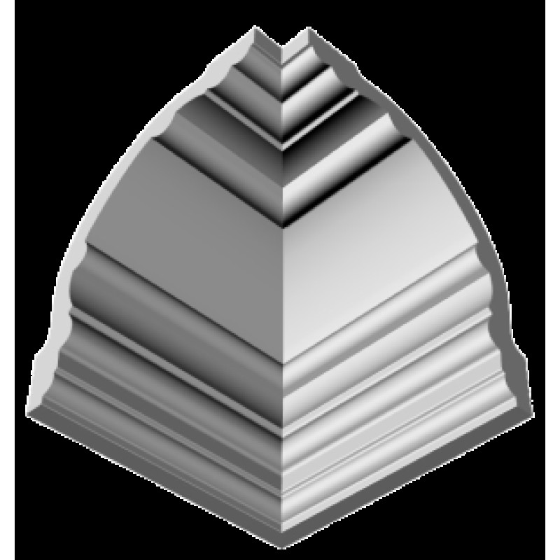 Уголки к потолочному плинтусу GP21