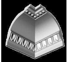 Уголки к потолочному плинтусу GP22