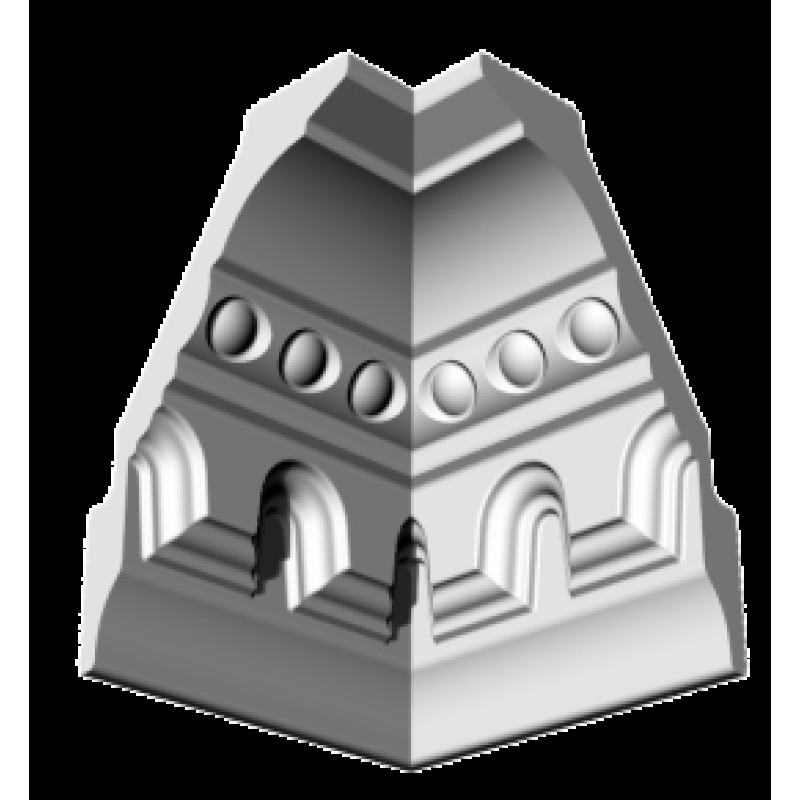 Уголки к потолочному плинтусу GP8