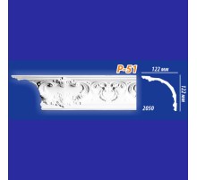Плинтус потолочный инжекционный KenoРol Р51