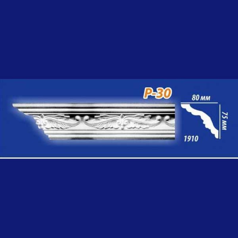 Плинтус потолочный инжекционный Kenopol Р30