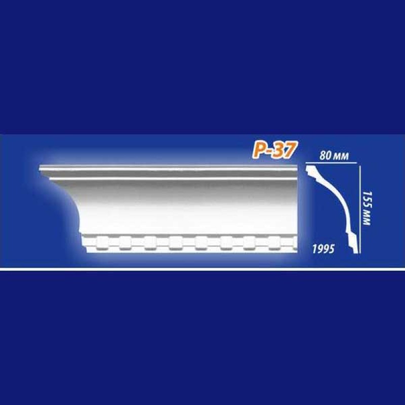 Плинтус потолочный инжекционный Kenopol Р37