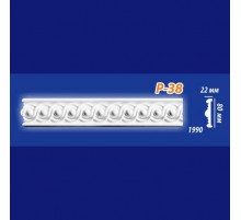 Плинтус потолочный Р38