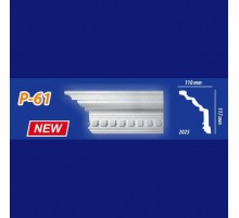 Плинтус потолочный Р61