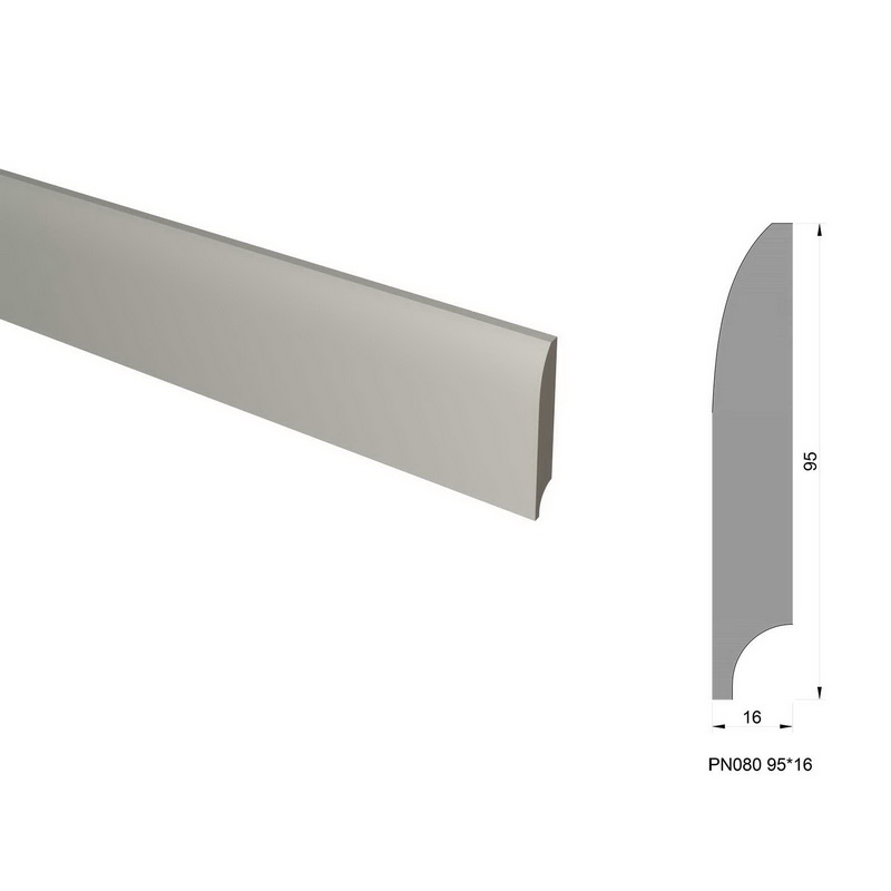 Плинтус напольный PN 080 из МДФ