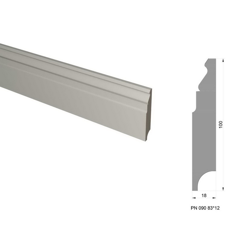 Плинтус напольный PN 090 из МДФ