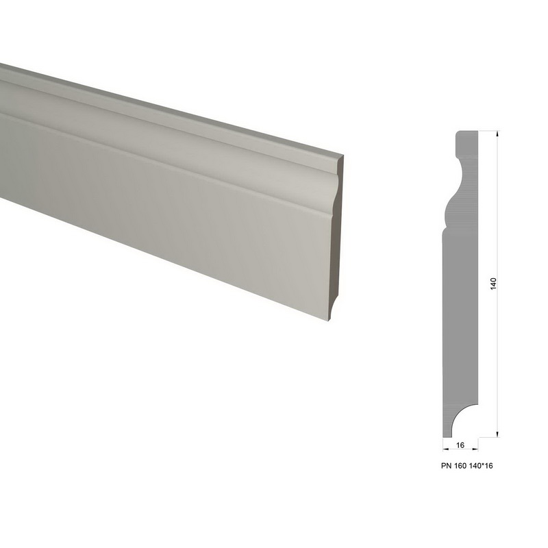 Плинтус напольный PN 160 из МДФ