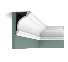 Плинтус потолочный без орнамента C217